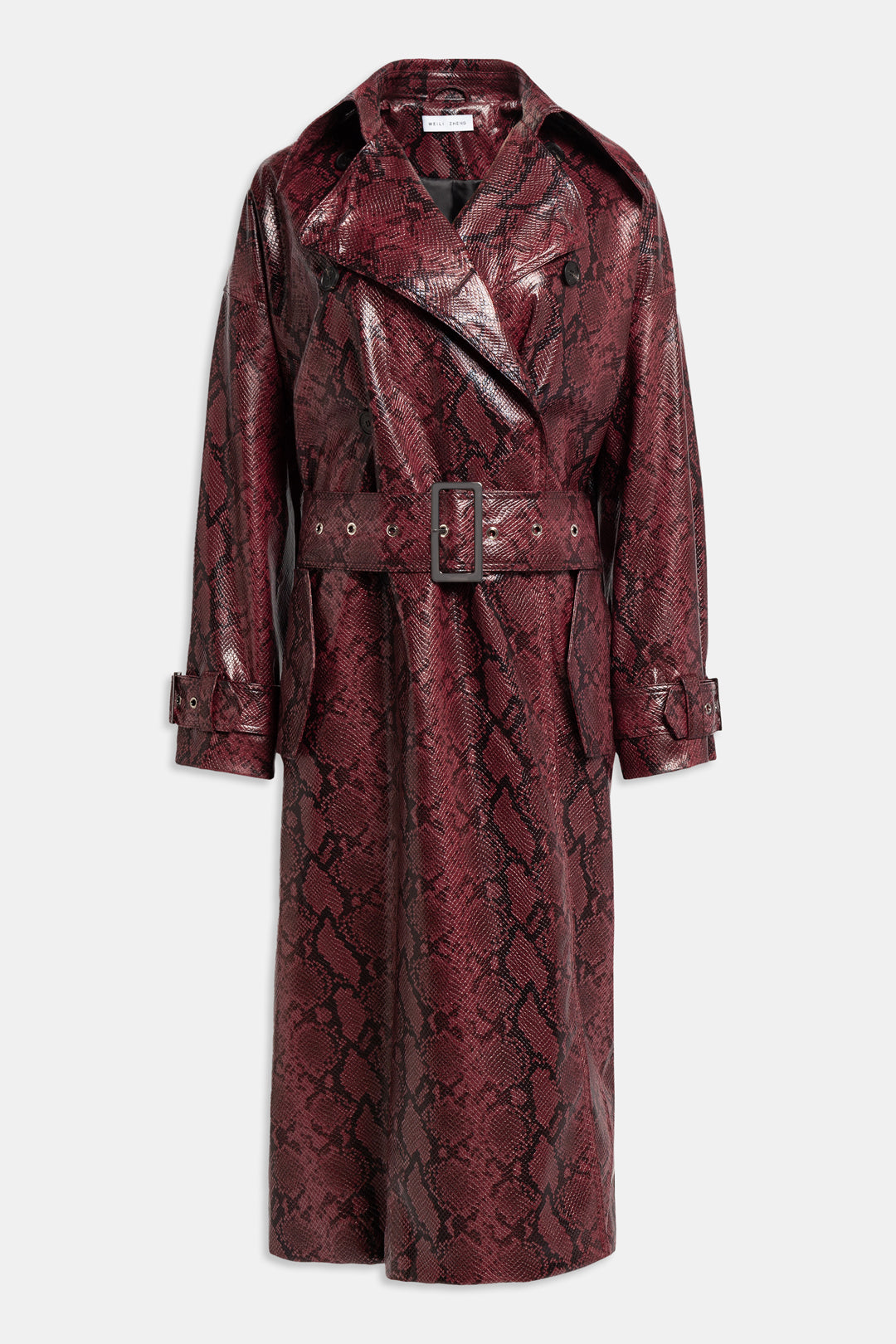チ*ー様 GRANCY Patterned Long Trench Coat GRANCY】Patterned Long Trench Coat / 総柄ロングトレンチ