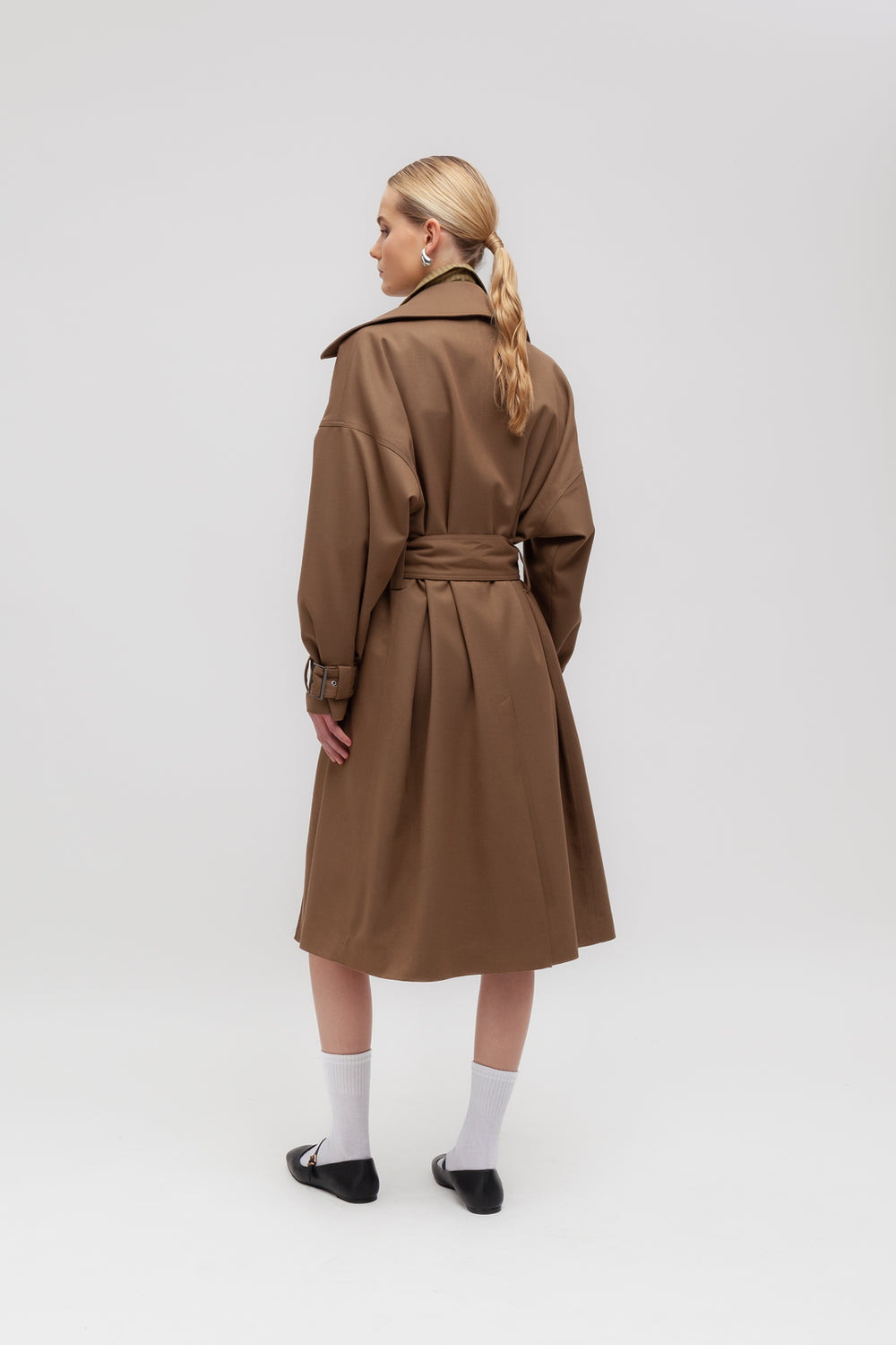 Gabardine trench coat – Weili Zheng