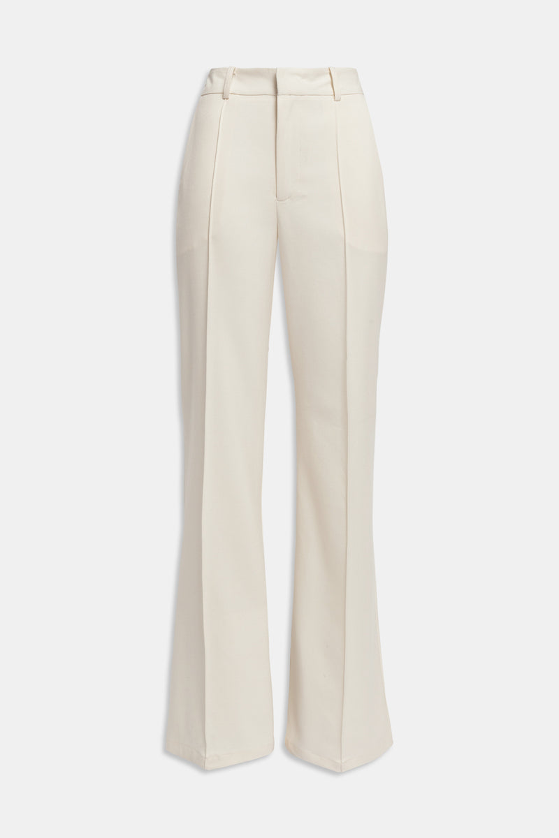 Weili zheng Pantalone flare in gabardina