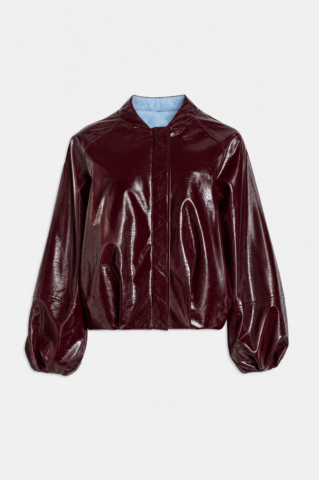 Vinyl-Bomberjacke mit Doublewear-Finish