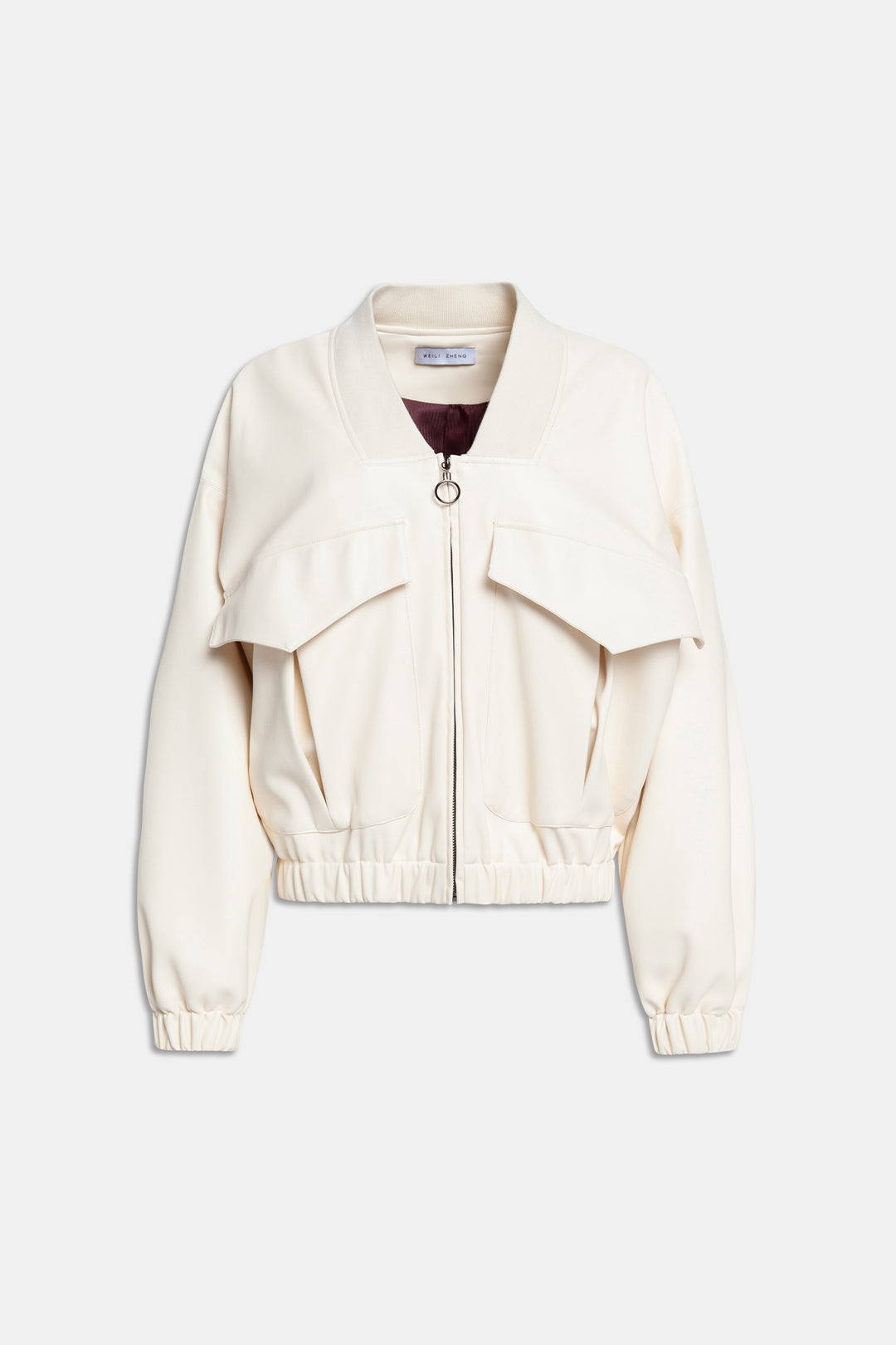 NAPPA-BOMBERJACKE MIT STICKEREI Milk