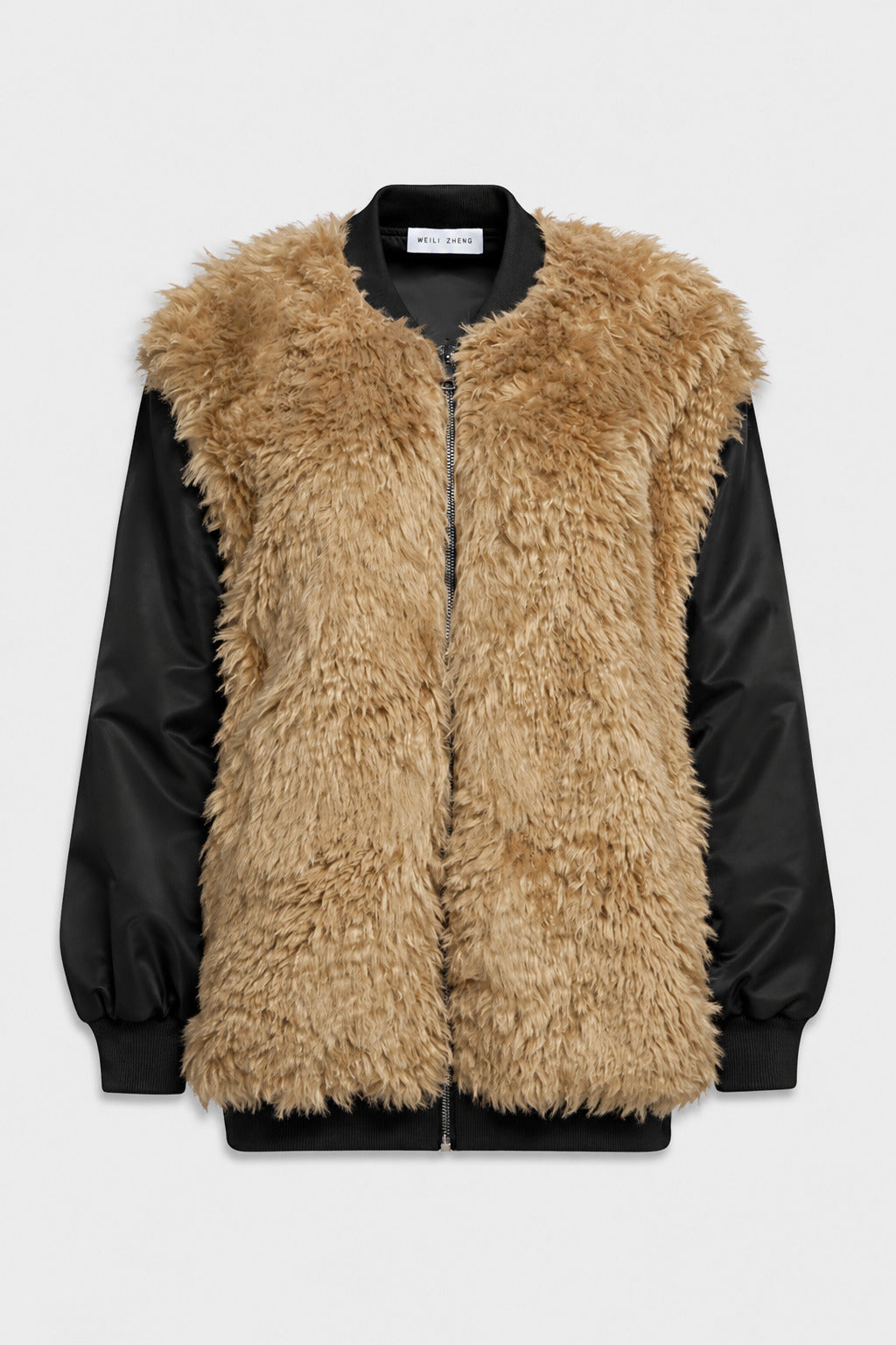 WENDEDARE NYLON-BOMBERJACKE Schwarz