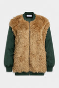 WENDBARE NYLON-BOMBERJACKE Pine green