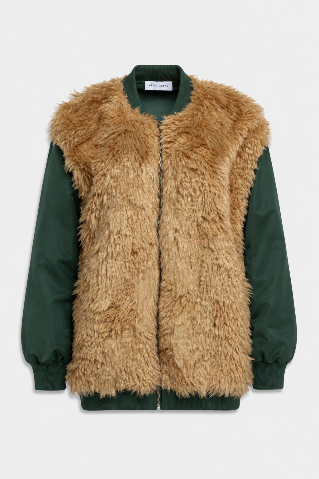WENDBARE NYLON-BOMBERJACKE Pine green