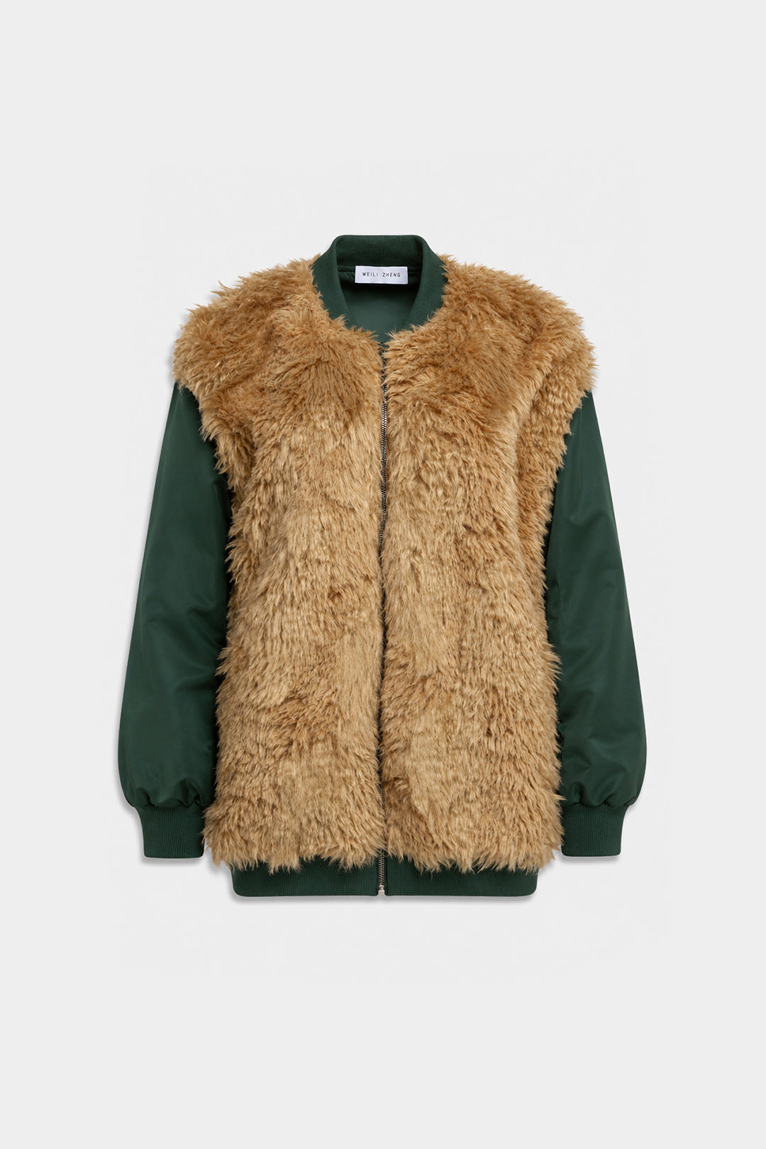 WENDBARE NYLON-BOMBERJACKE Pine green