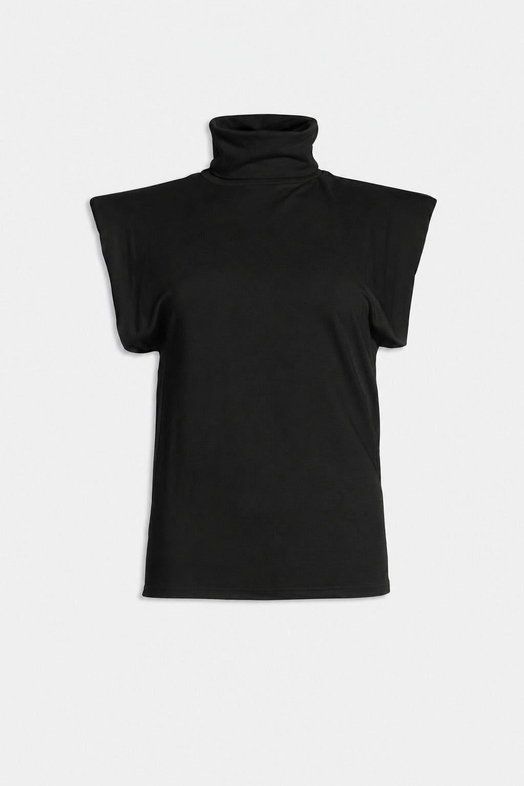 VISCOSE TURTLENECK Black