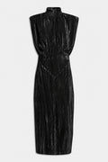 MIDI-SAMTKLEID Schwarz