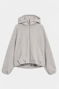 EMBROIDERED HOODIE Grey