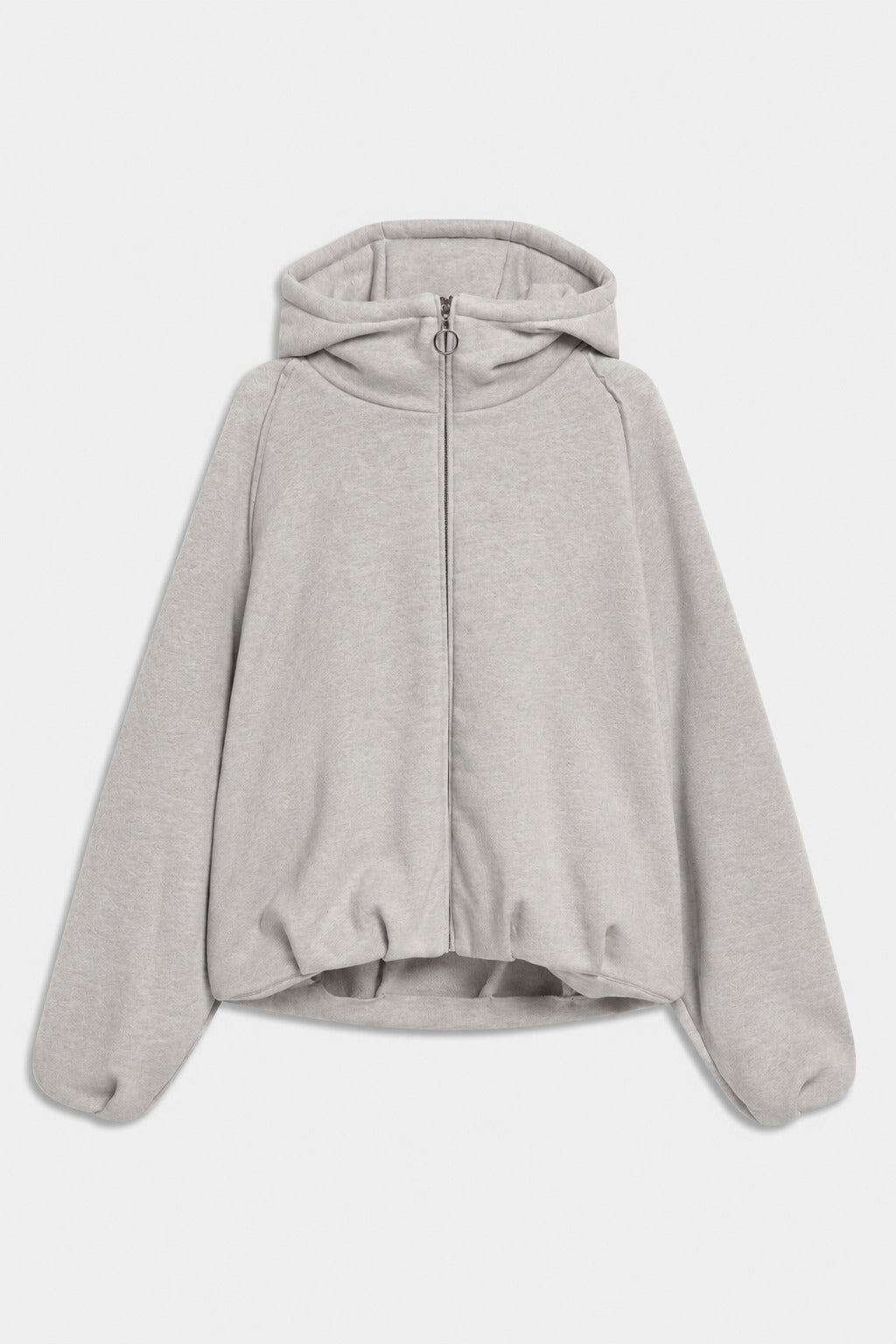 BESTICKTER HOODIE Grau