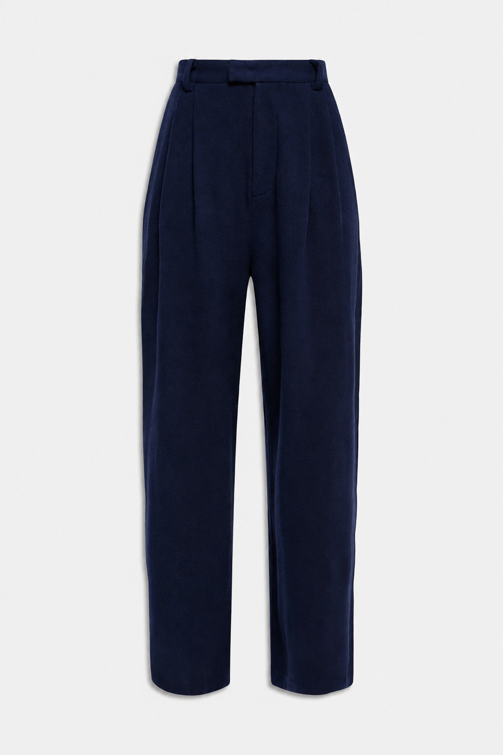SARTORIALE DOPPELT GEFALTETE HOSE Marineblau