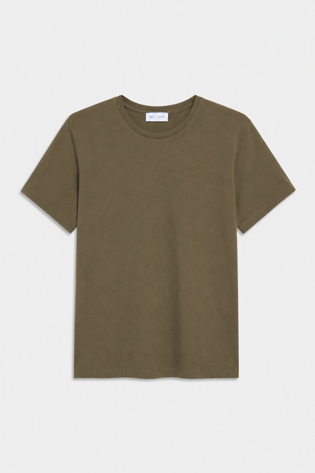 COTTON JERSEY T-SHIRT Military green