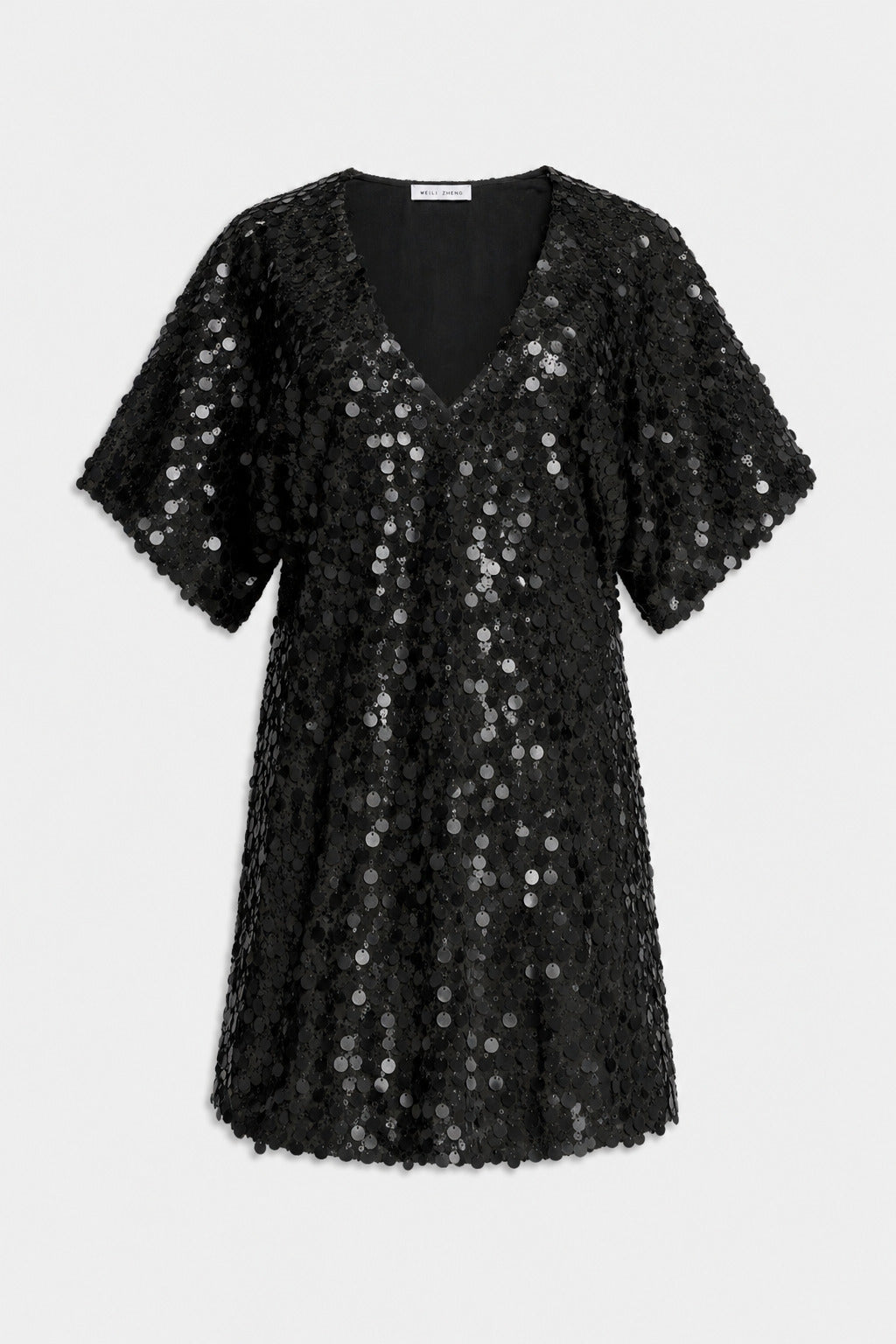 PAILLETTEN-T-SHIRT-KLEID