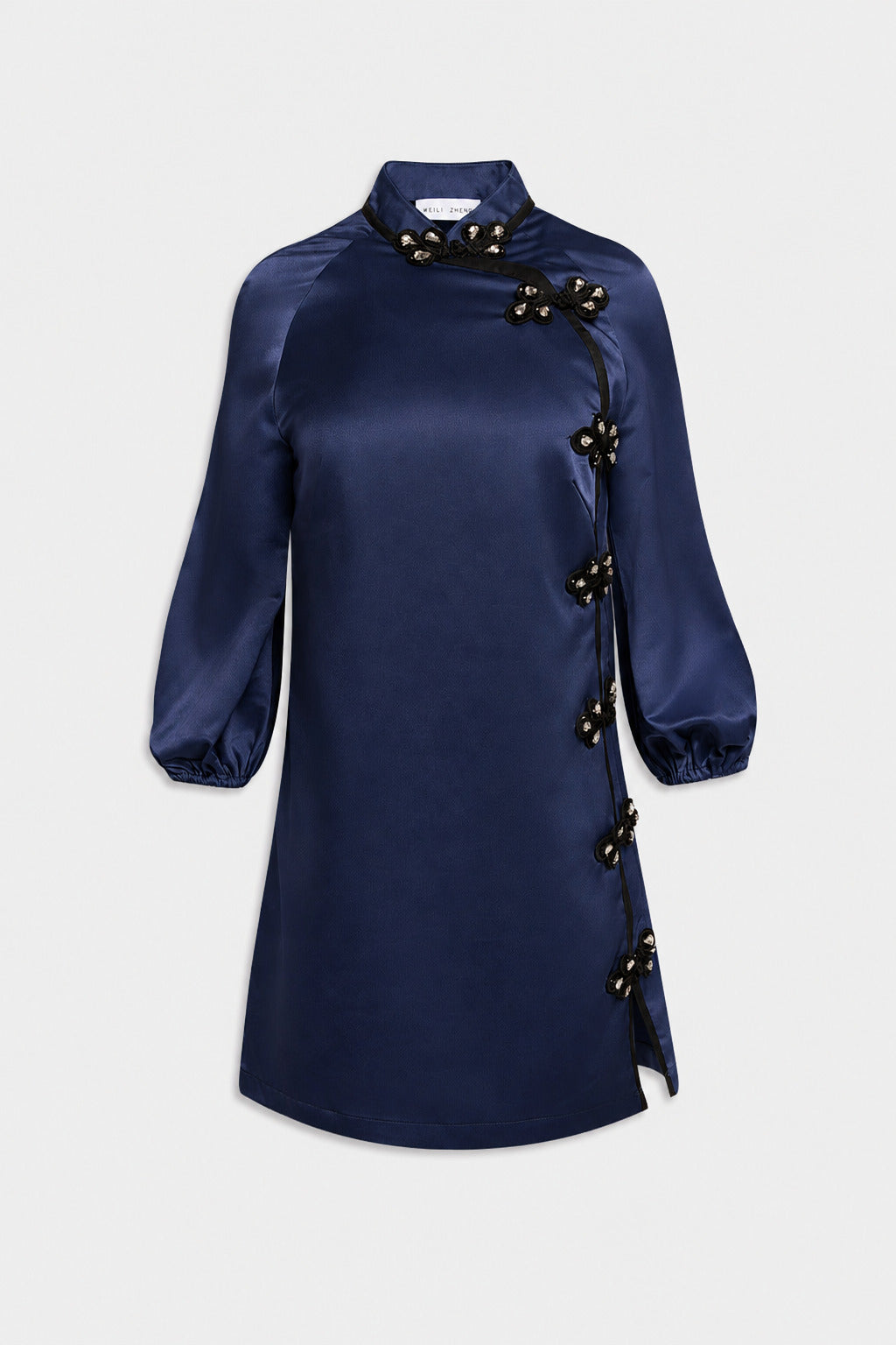 QIPAO-KLEID AUS SATIN