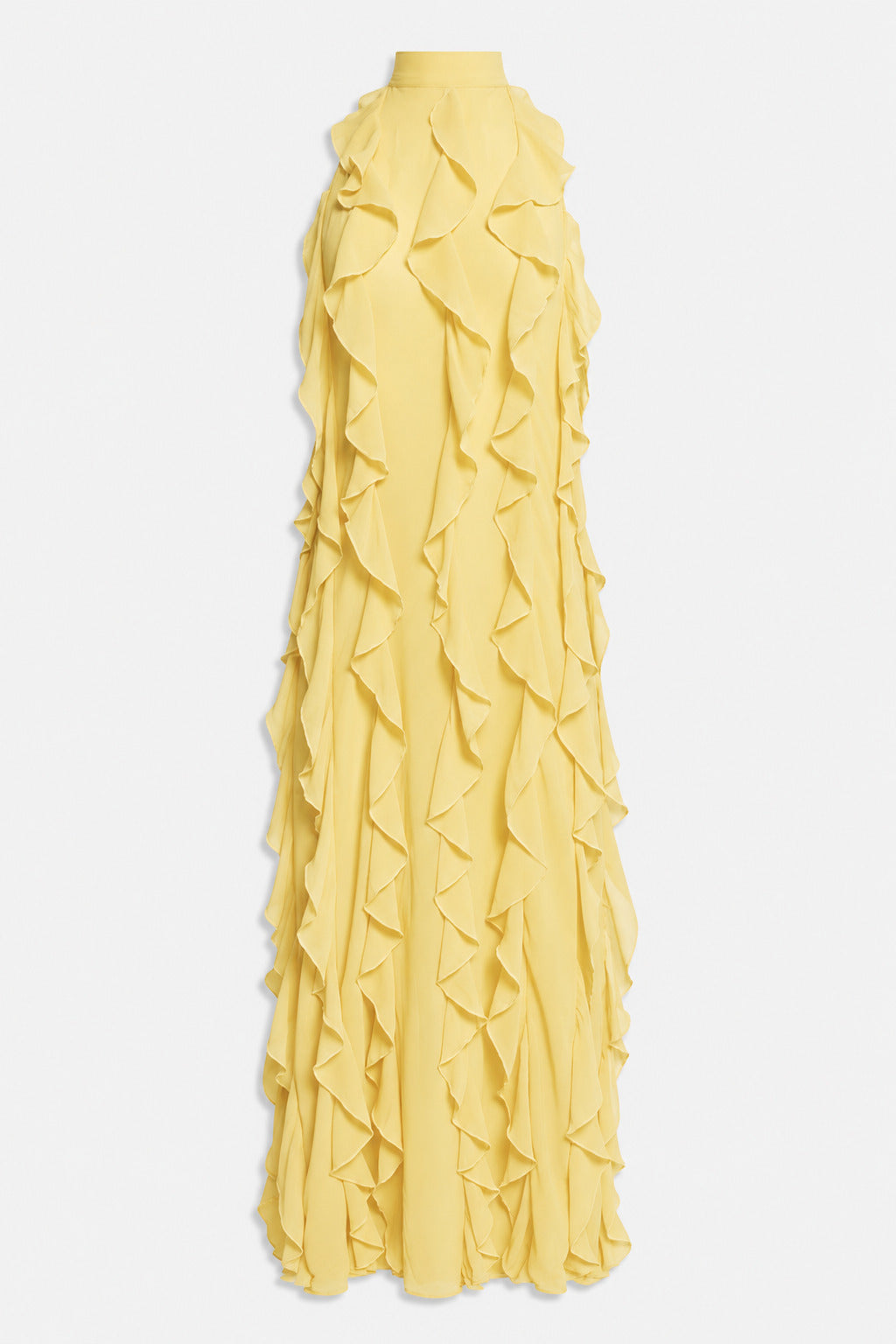 HALTER-KLEID AUS CRÊPE