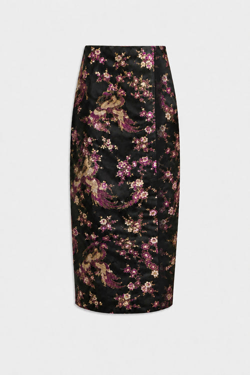LONGUETTE IN TESSUTO BROCCATO