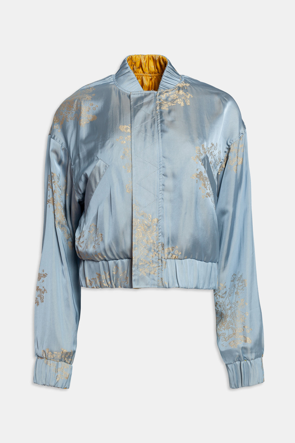 超軽量A-SHAPE REVERSIBLE JACKET Reversible bomber jacket – Weili Zheng
